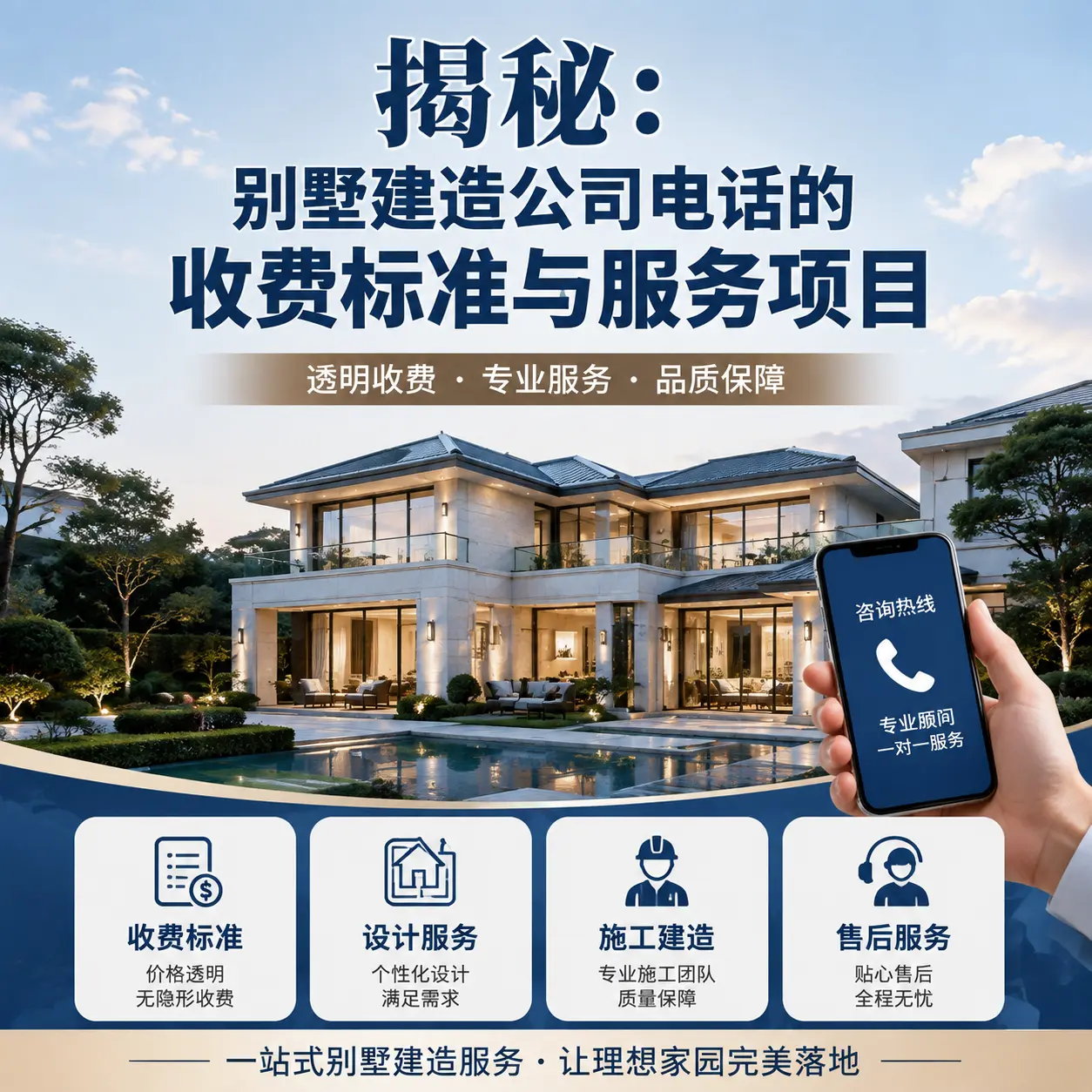 揭秘：福泉别墅建造公司电话的收费标准与服务项目