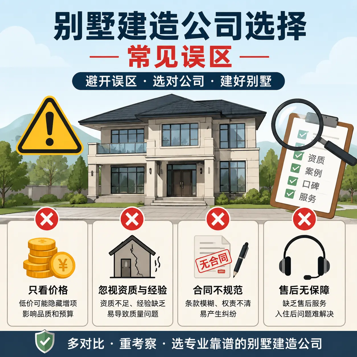 福泉 别墅建造公司推荐：了解市场行情与服务内容