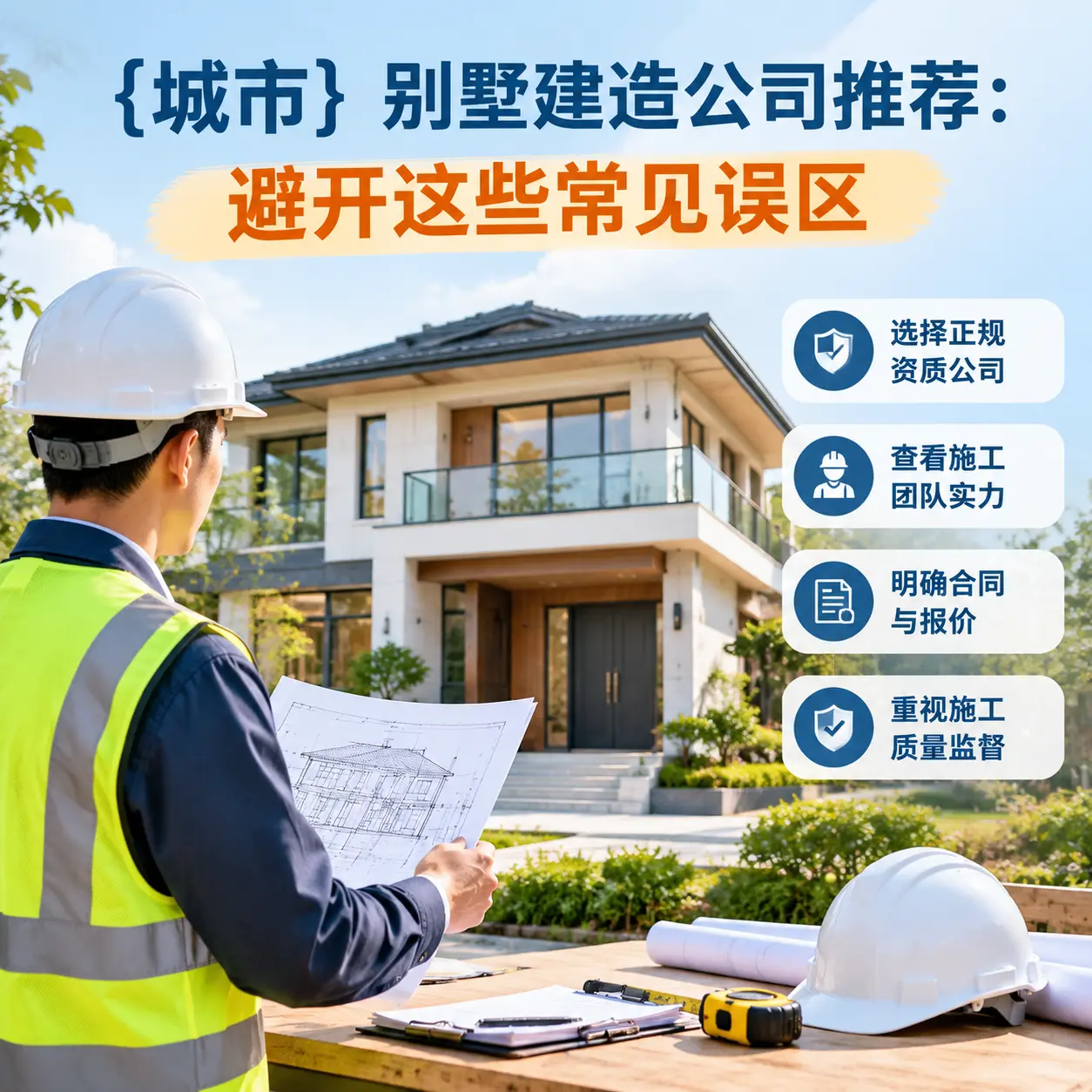 福泉 别墅建造公司推荐：避开这些常见误区