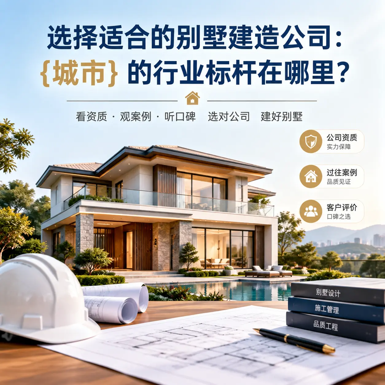 选择适合的别墅建造公司： 福泉 的行业标杆在哪里？