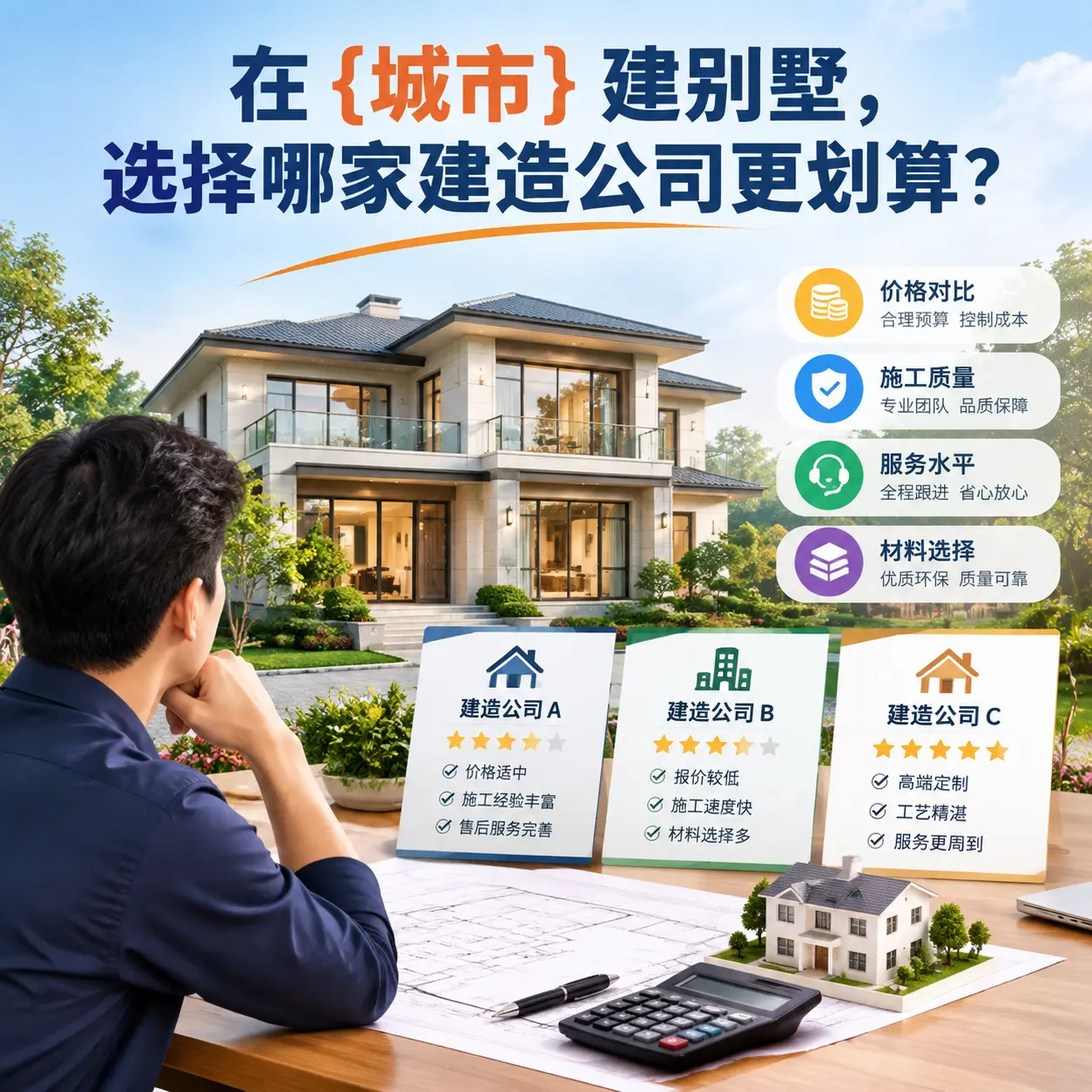 在 福泉 建别墅，选择哪家建造公司更划算？