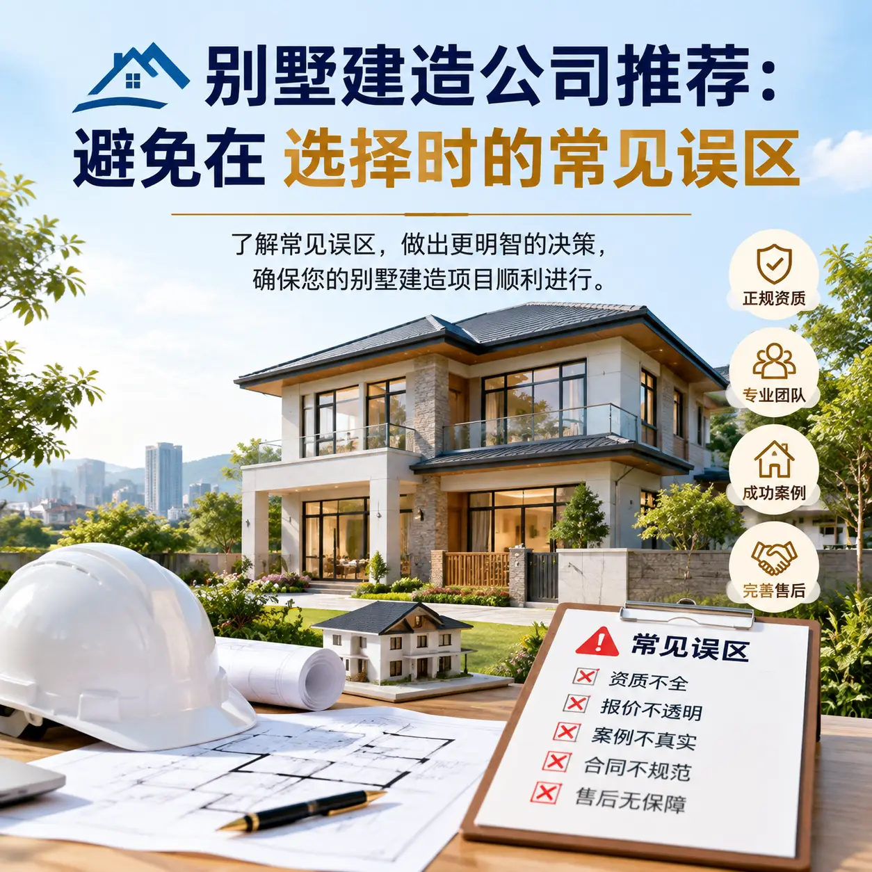 别墅建造公司推荐：避免在 福泉 选择时的常见误区