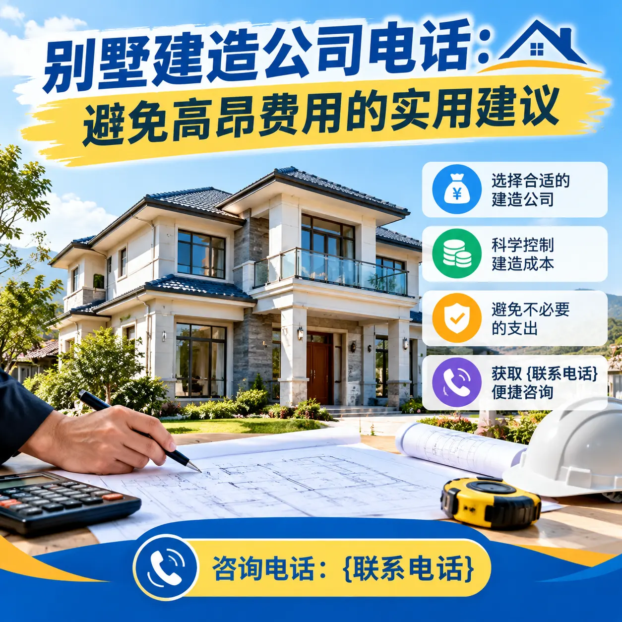福泉别墅建造公司电话：避免高昂费用的实用建议
