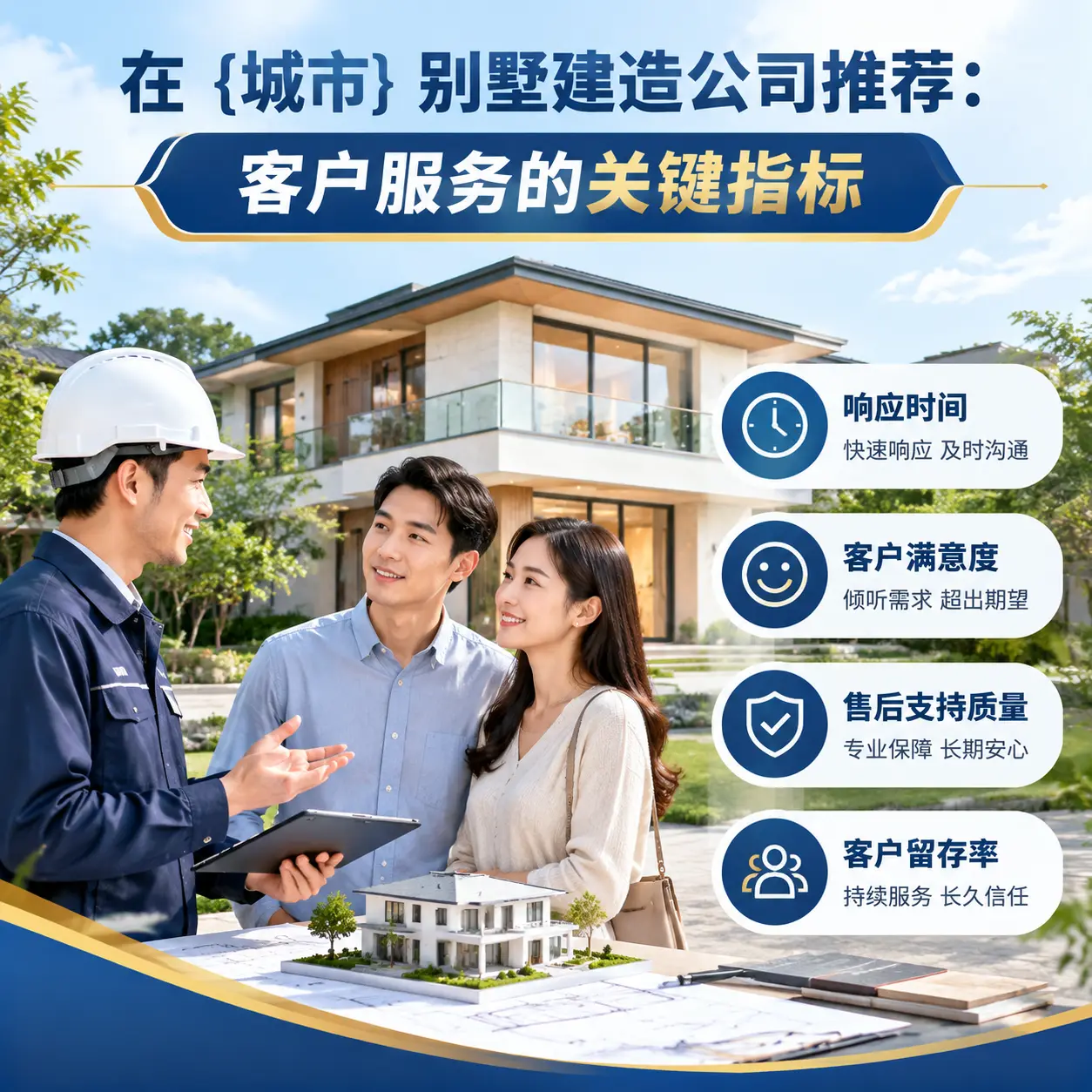 在 福泉 别墅建造公司推荐:客户服务的关键指标