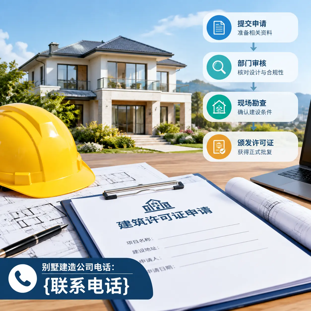 别墅建造公司电话:在福泉建造前的准备工作