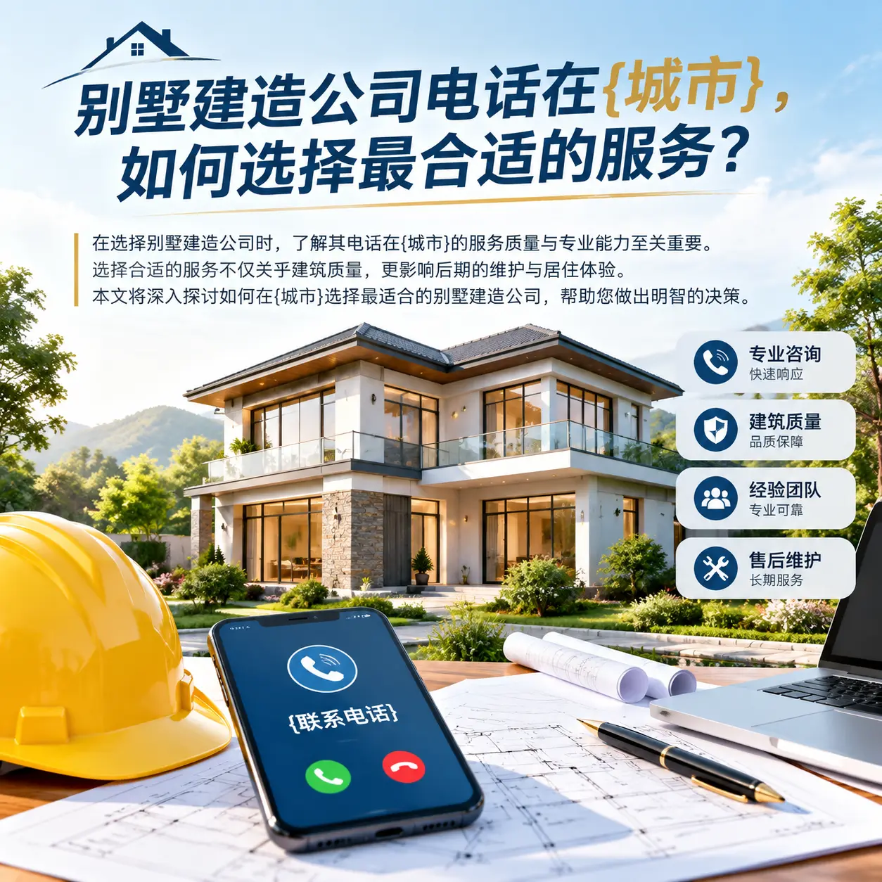 别墅建造公司电话在福泉，如何选择最合适的服务？