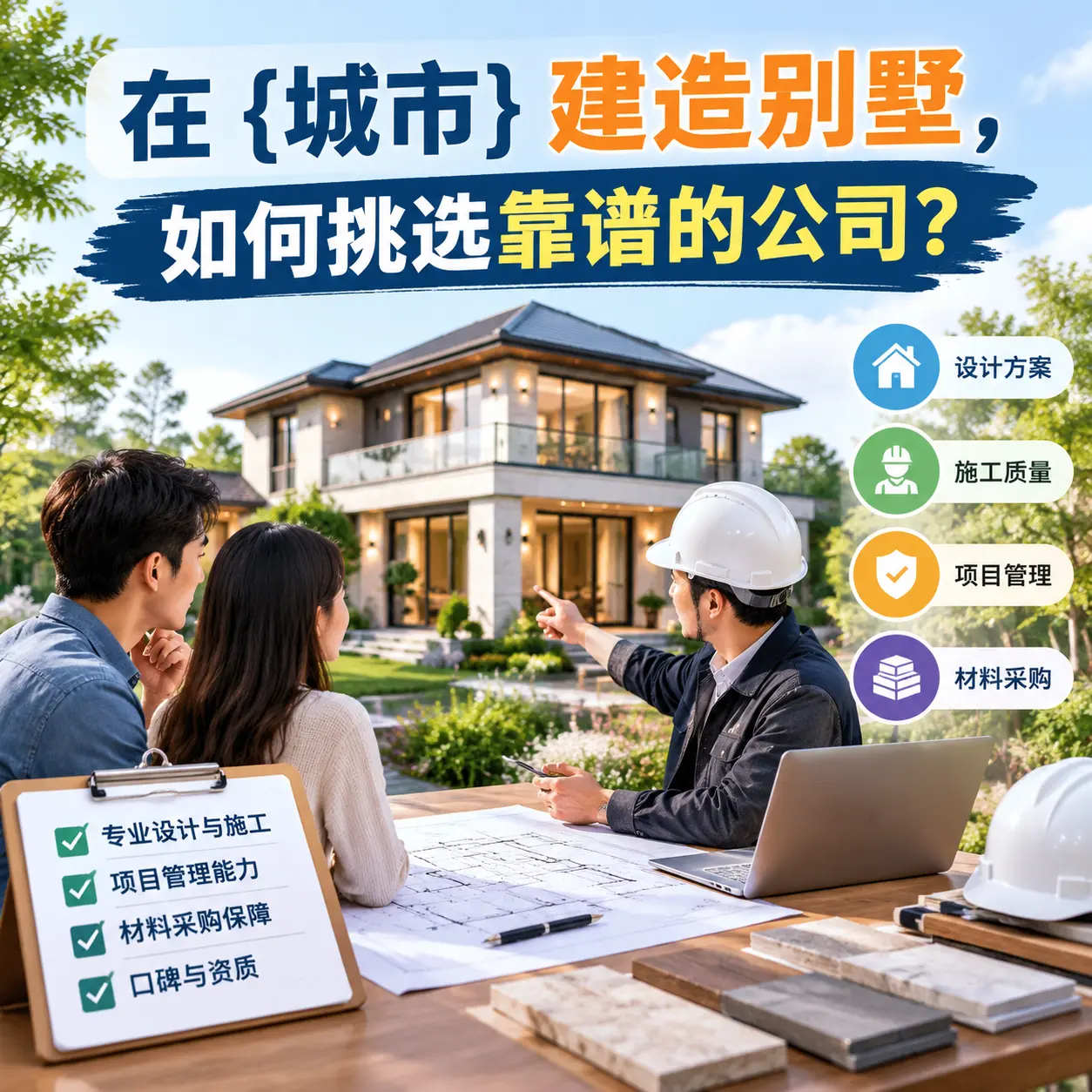 在 福泉 建造别墅,如何挑选靠谱的公司?