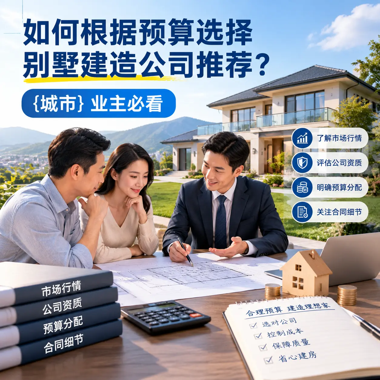 如何根据预算选择别墅建造公司推荐？ 福泉 业主必看
