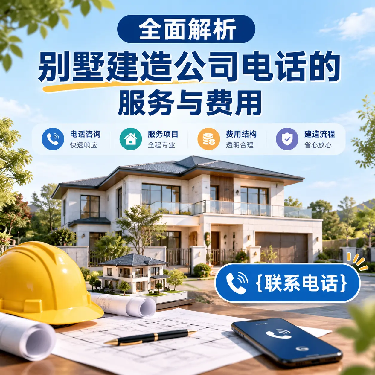 全面解析福泉别墅建造公司电话的服务与费用